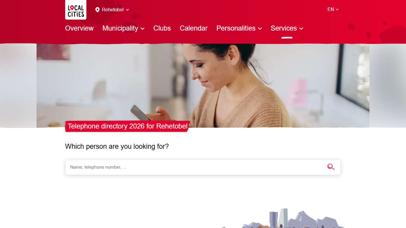 Phone book for Rehetobel – The white pages for your municipality 2026 | Localcities